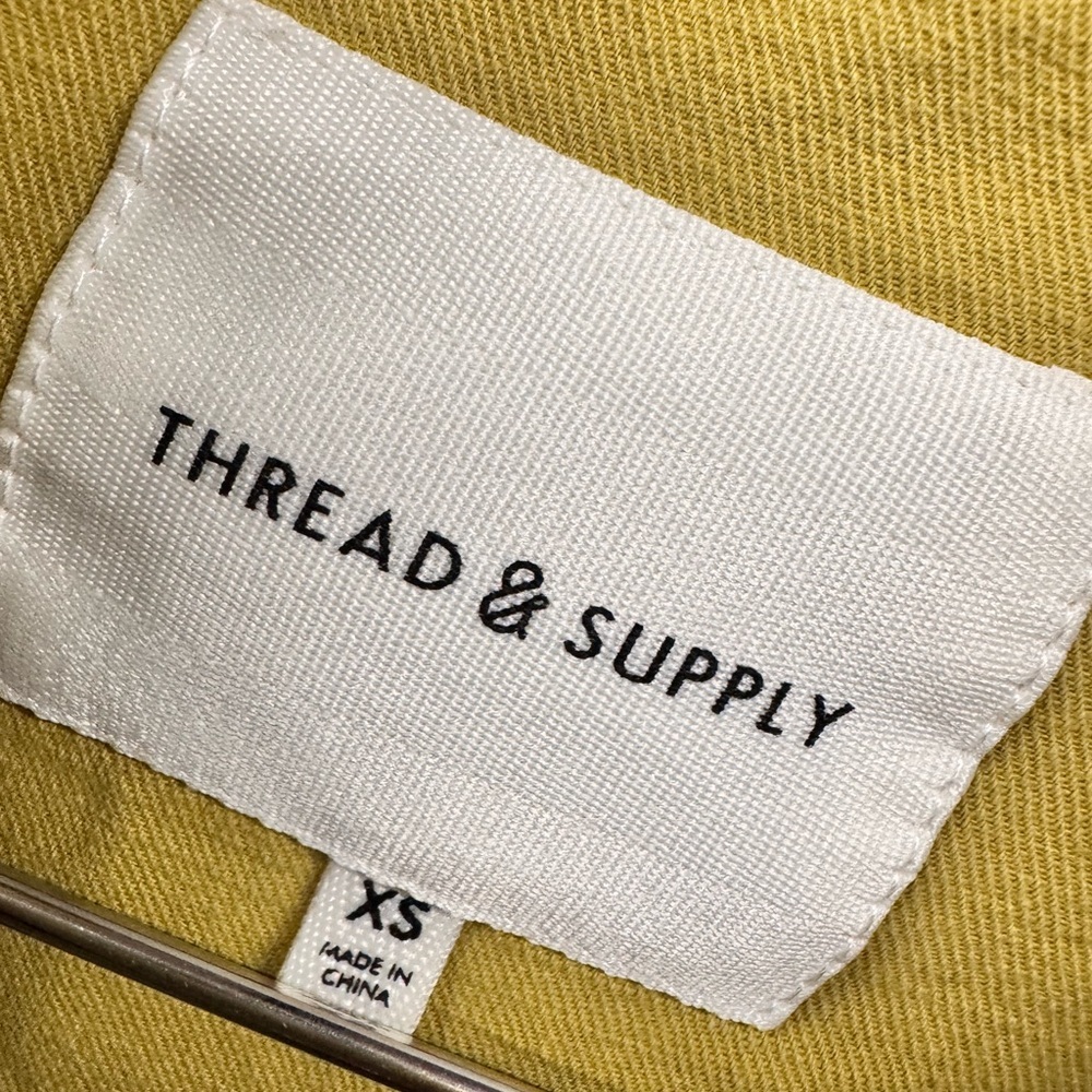 Thread & Supply Mustard Utility Jacket - Picture 3 of 5